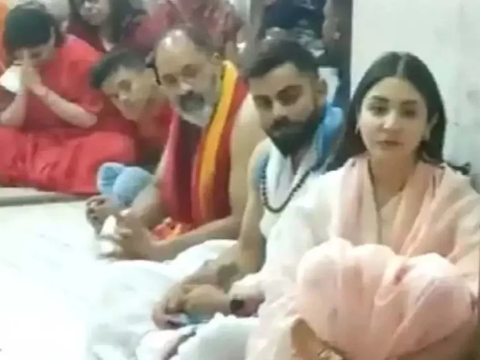 Anushka Sharma, Virat Kohli seek blessings at Mahakaleshwar Temple in Ujjain