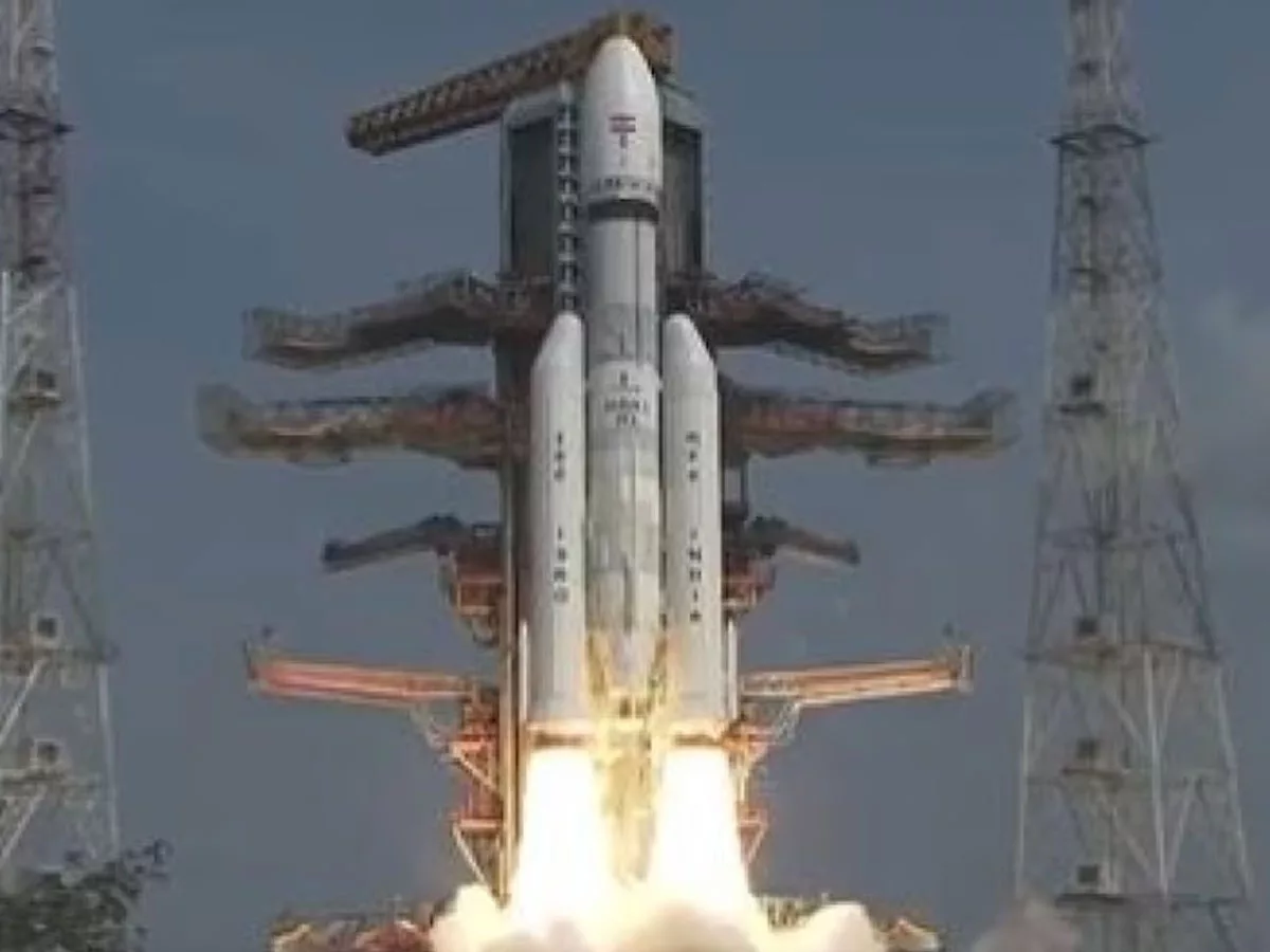 ISRO launches India largest LVM3 rocket 