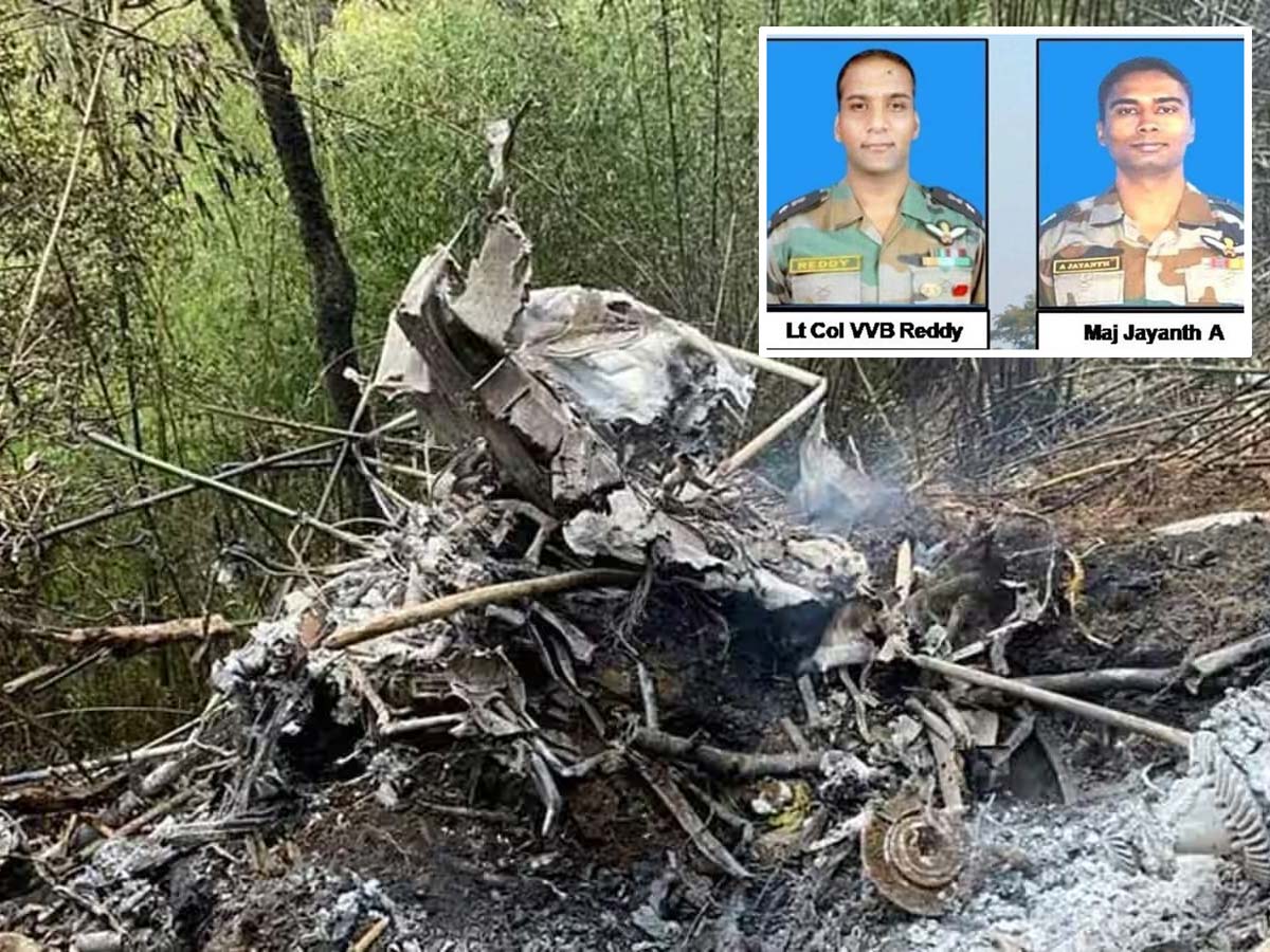 Lieutenant Colonel VVB Reddy of Hyderabad killed in helicopter accident