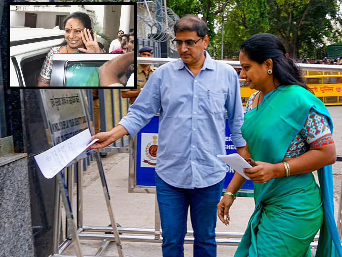 MLC Kavitha appears before ED today over Delhi liquor policy case