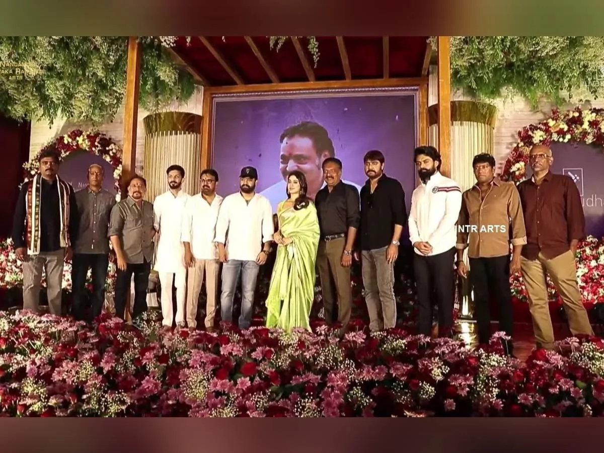 NTR 30 launched like a festival, SS Rajamouli, Prashanth Neil, Janhvi Kapoor attend the event