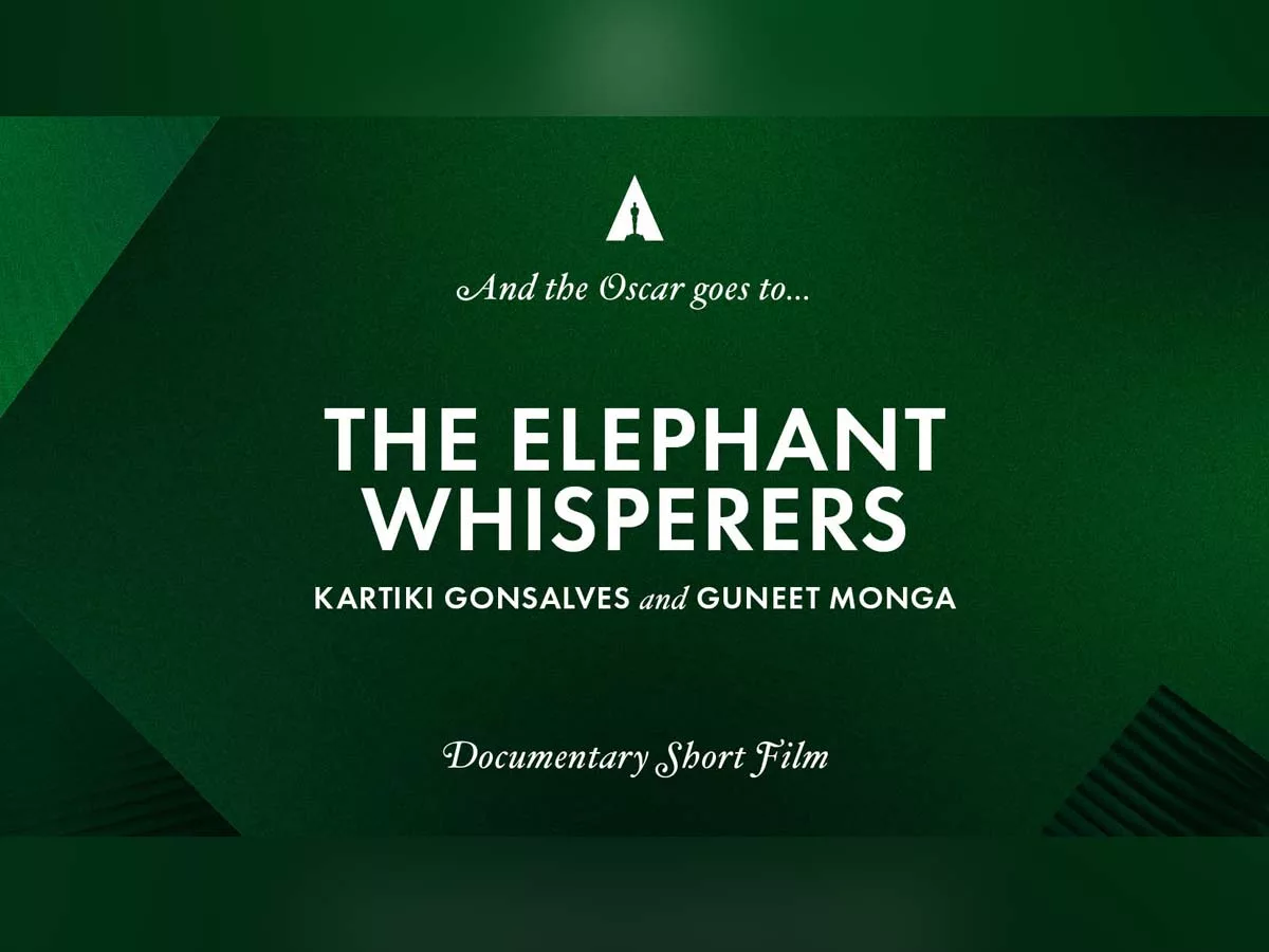 The Elephant Whisperers wins Oscar