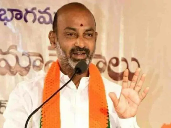 Bandi Sanjay fires on KCR : Your son will also be sent to jail