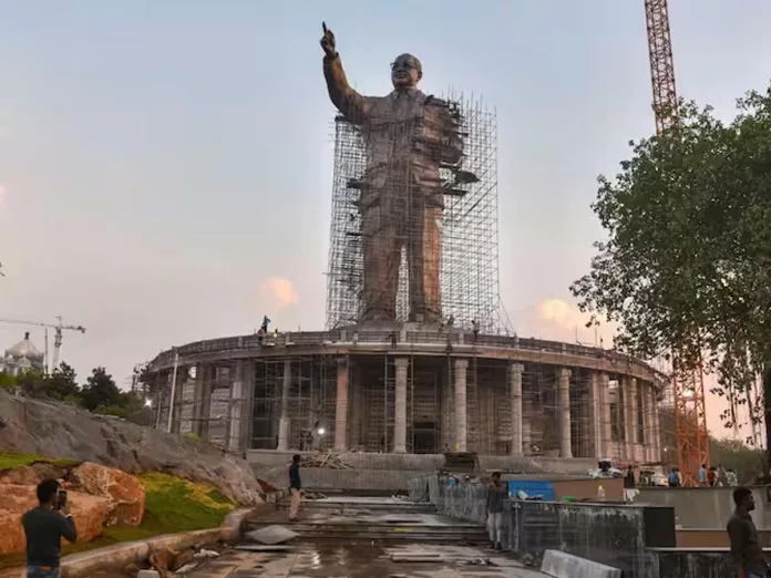 KCR to unveil Ambedkar tallest statue tomorrow