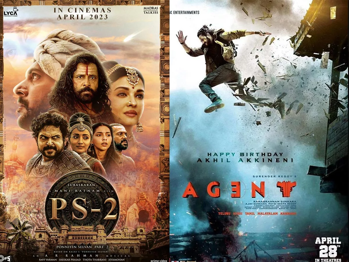 Movies in Theaters This Week: Agent Vs Ponniyan Selvan 2 - Who will hit sentimental date?