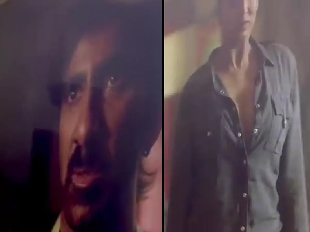 Ravanasura leaked clip: Ravi Teja s…….ually intimidating a female character