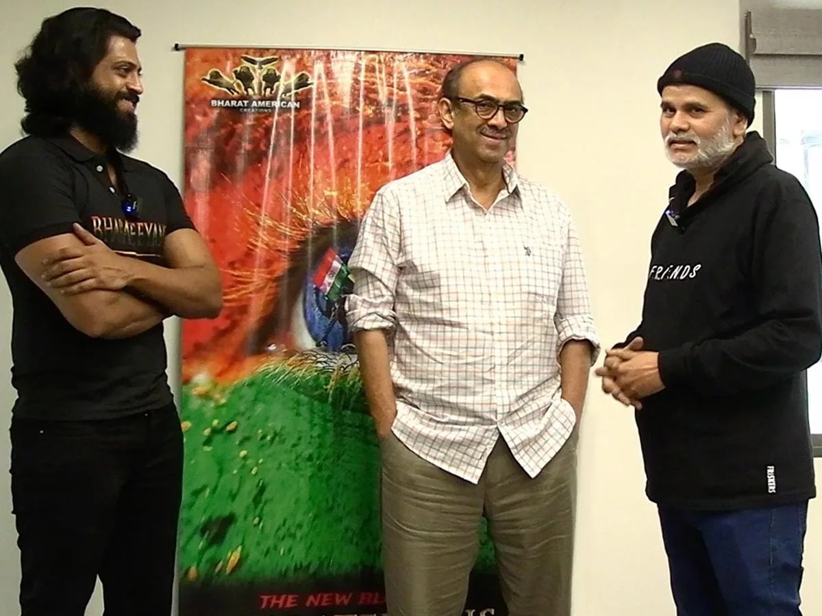 Bharat American Creations Multi-lingual film "Bharateeyans" Teaser is superb -Star Producer D Suresh Babu