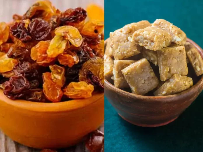 If you eat raisins and jaggery together, you can lose weight!