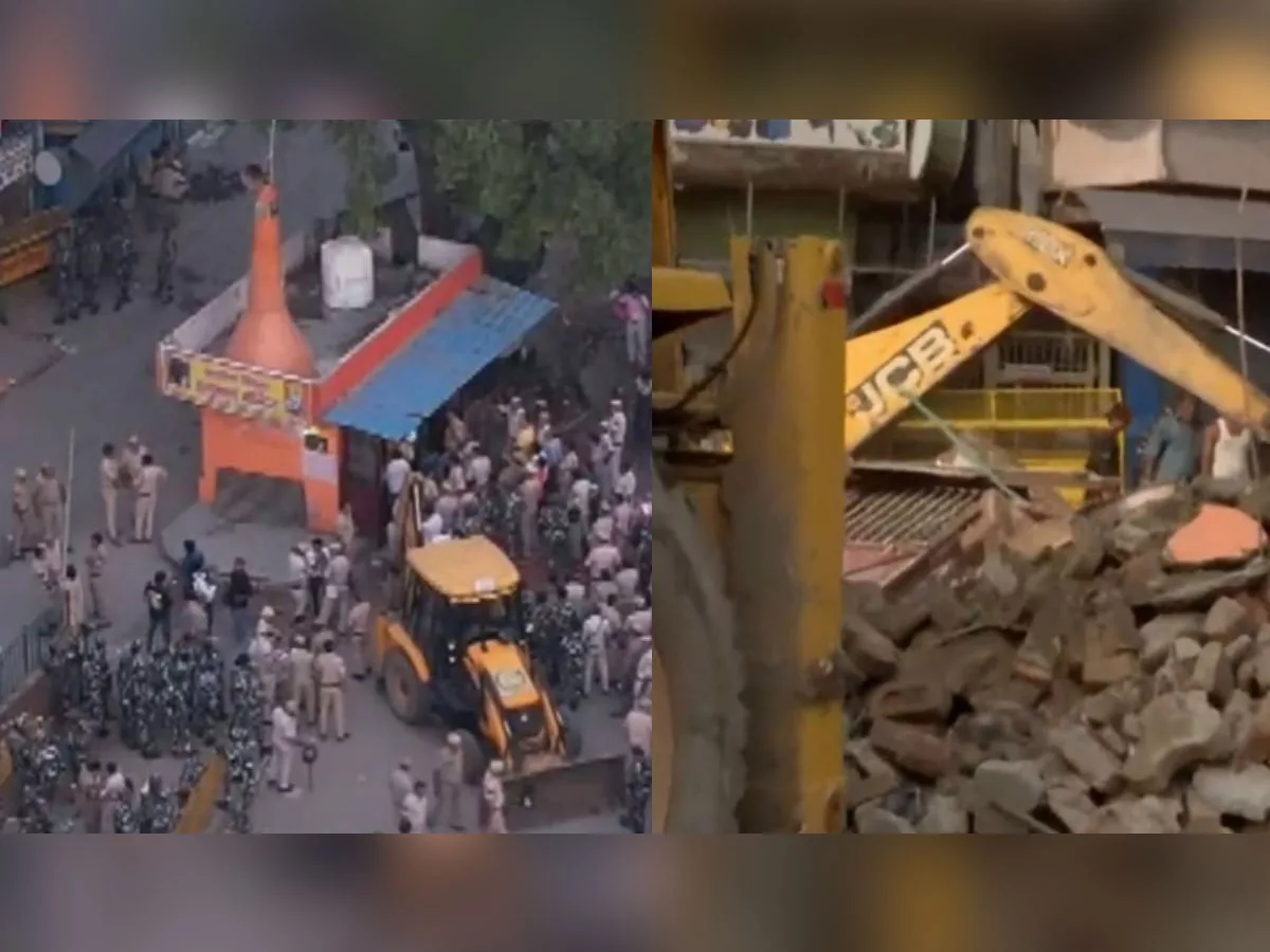 Demolition of Hanuman Temple and Dargah in Delhi