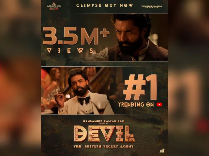 Explosive Devil Glimpse surpasses 3.5 Million+ views