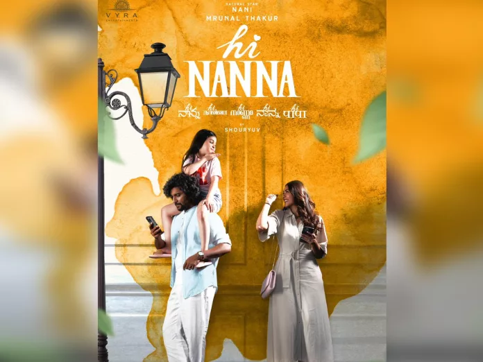 Nani30:  Nani and Mrunal Thakur film titled Hi Nanna