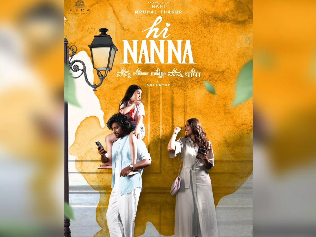 Nani30:  Nani and Mrunal Thakur film titled Hi Nanna
