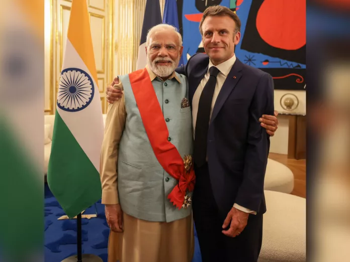 PM Narendra Modi conferred with France Highest Honour