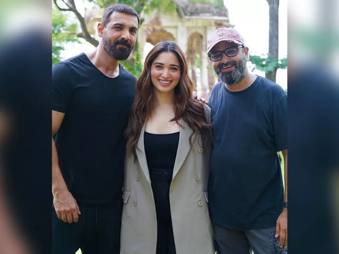 Tamannah exciting new journey with John Abraham Vedaa family