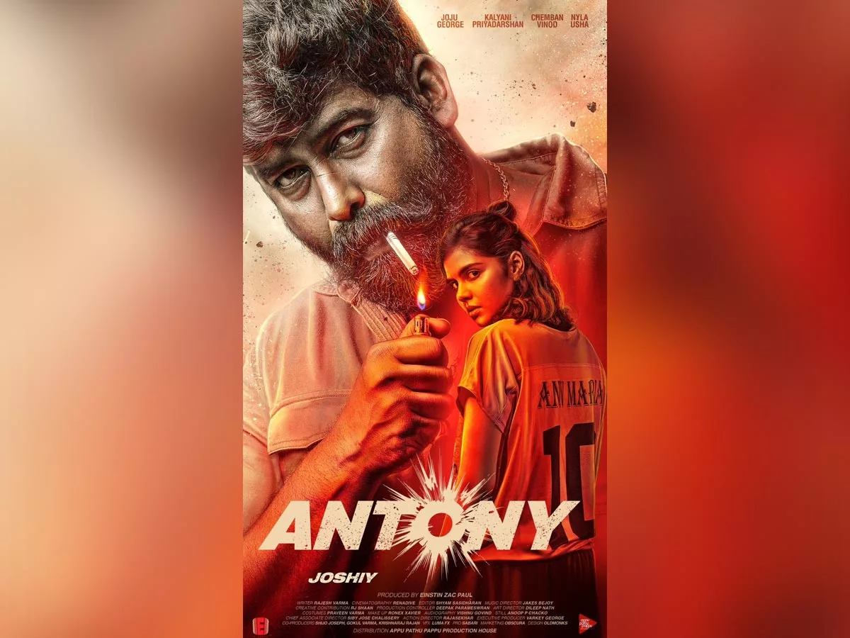 The first look and motion poster of Joshiy - Joju George film 'Antony' goes viral and trending in social media