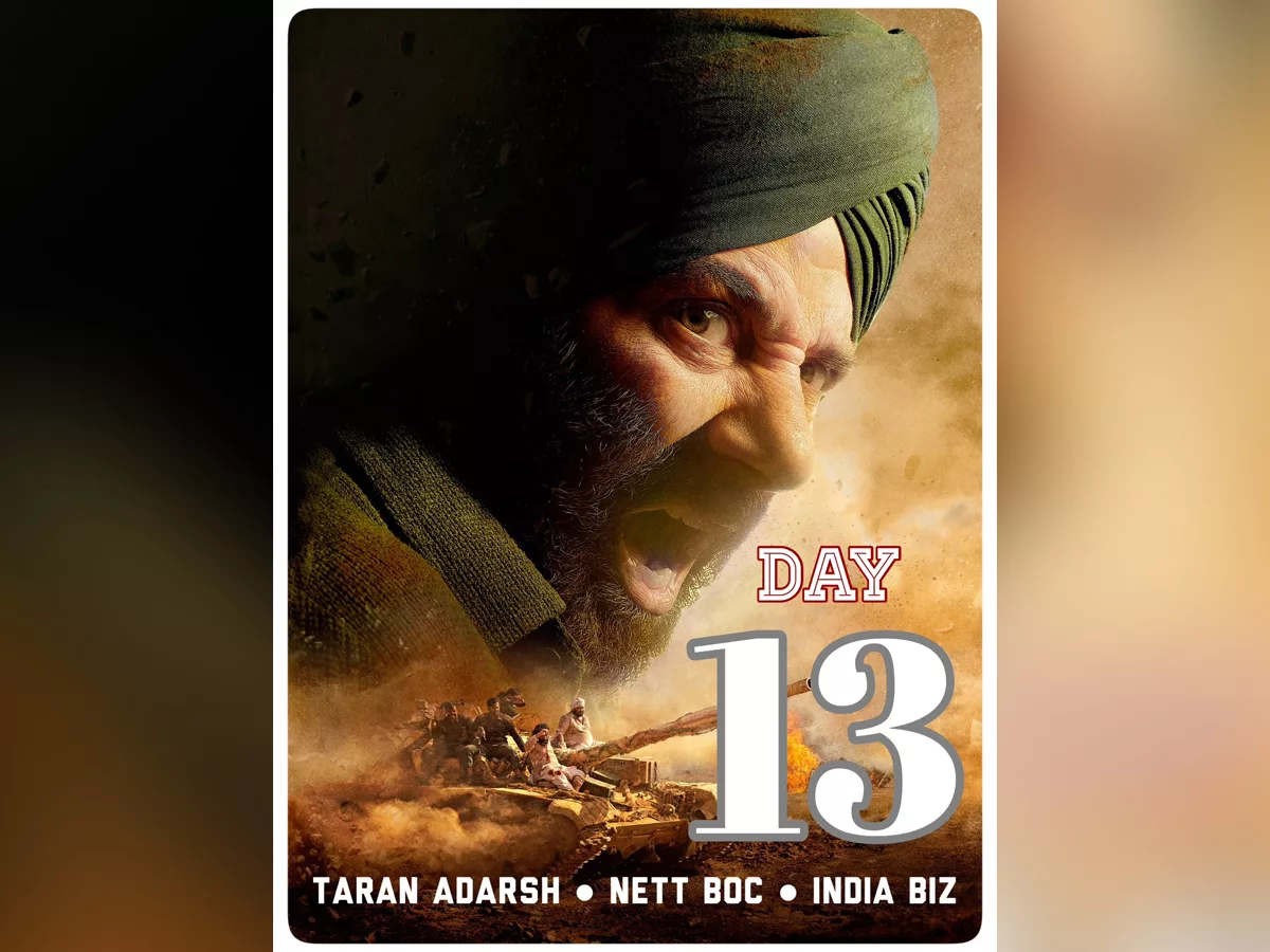 Gadar 2 13 Days Collections: Continues its supremacy