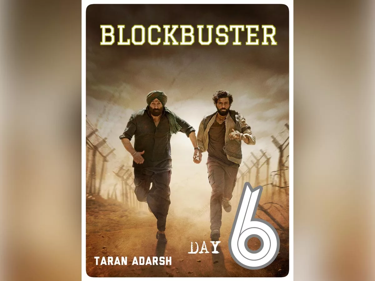 Gadar 2 6 Days Collections: TYPHOON - TSUNAMI - HURRICANE, that’s the power of film at Box office