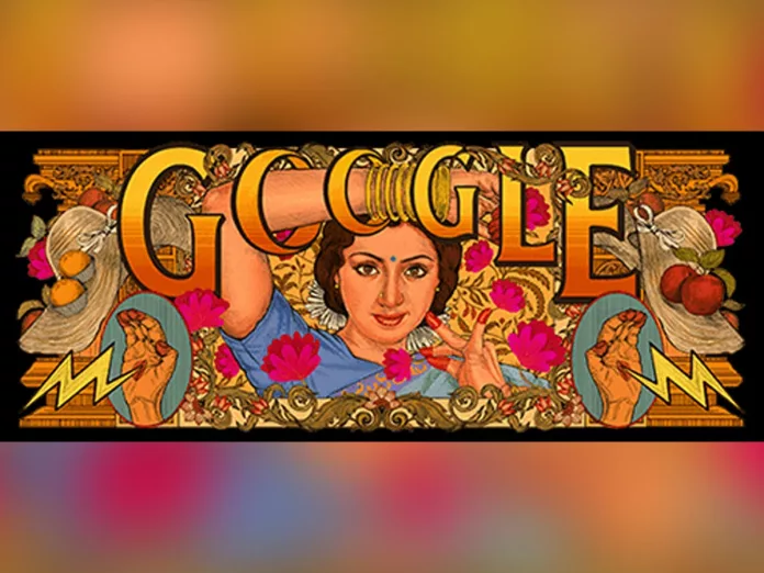 Google Doodle pays tribute to Sridevi on 60th birth anniversary