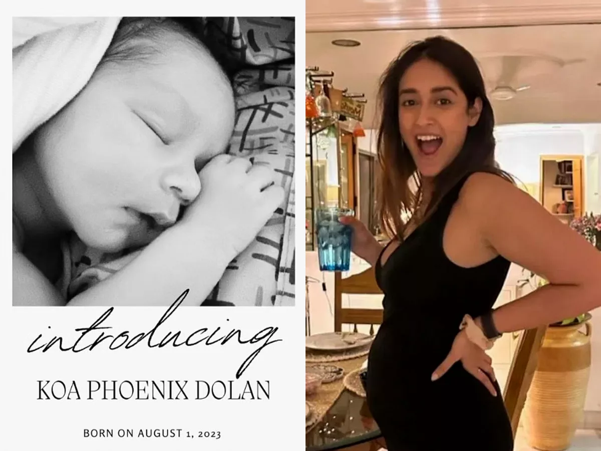 Ileana D cruz blessed With Baby Boy Koa Phoenix Dolan