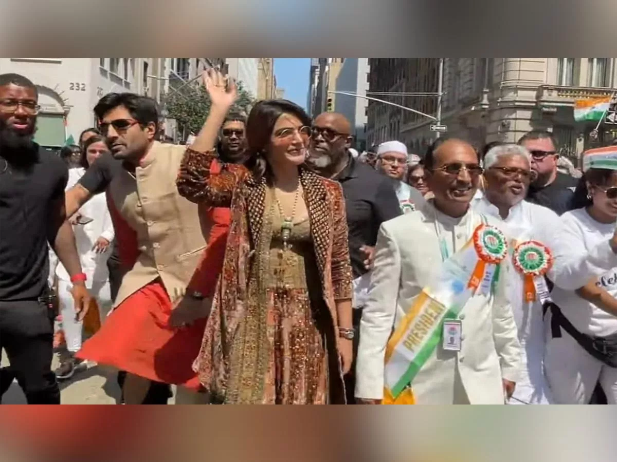 Samantha First Pic @ India Day Parade in New York City