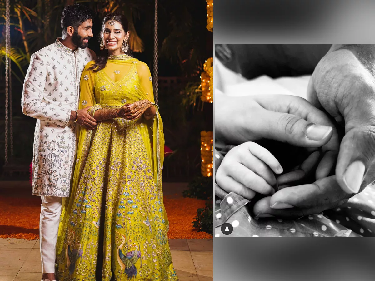 Jasprit Bumrah wife Sanjana Ganesan blessed with Baby Boy