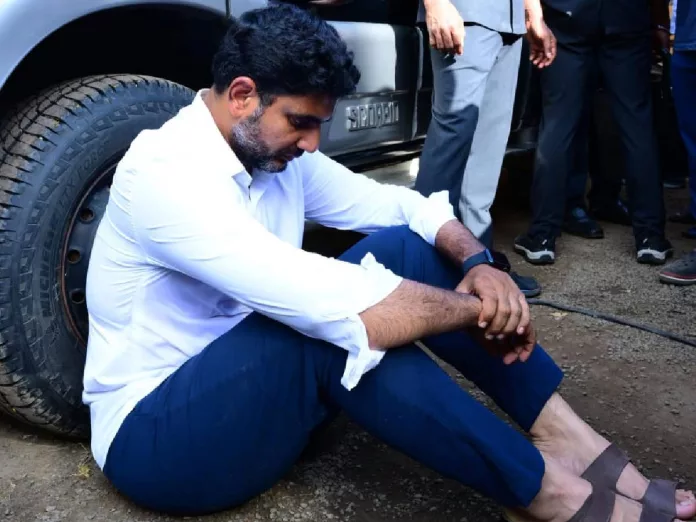 Nara Lokesh on CBN Arrest : My father was illegally arrested