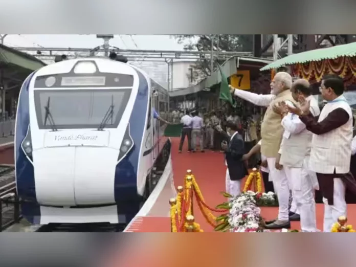 PM Modi flags off Bengaluru-Hyderabad Vande Bharat train