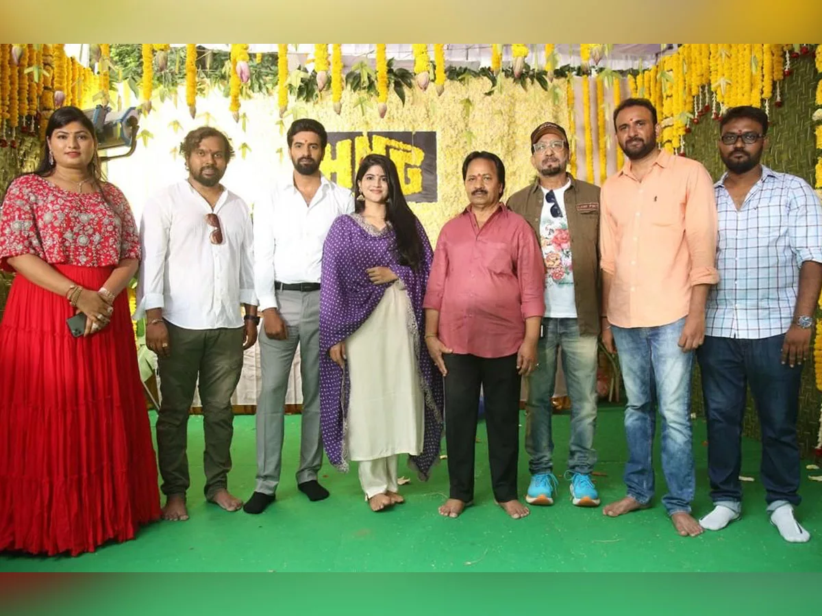 Sahakutumbanaam starring Ram Kiran and Megha Akash shoot begins with a grand pooja ceremony