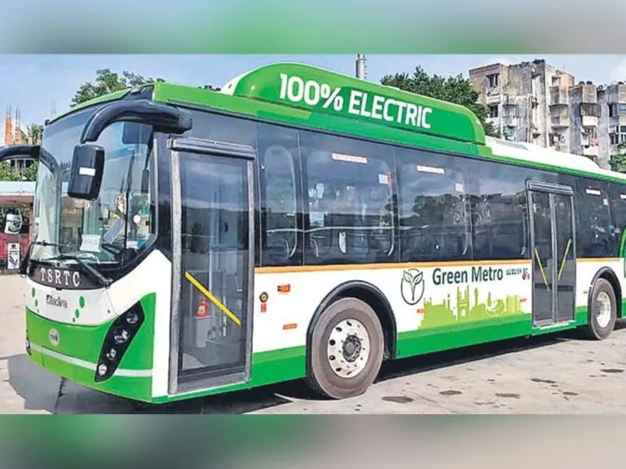 TSRTC to run Green Metro Luxury AC buses from today in Hyderabad