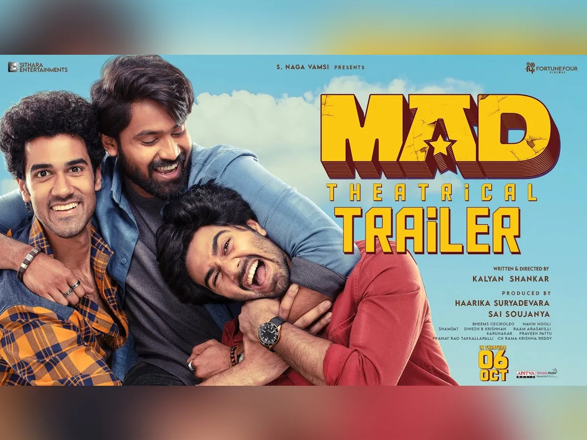 Jr NTR launches Mad trailer