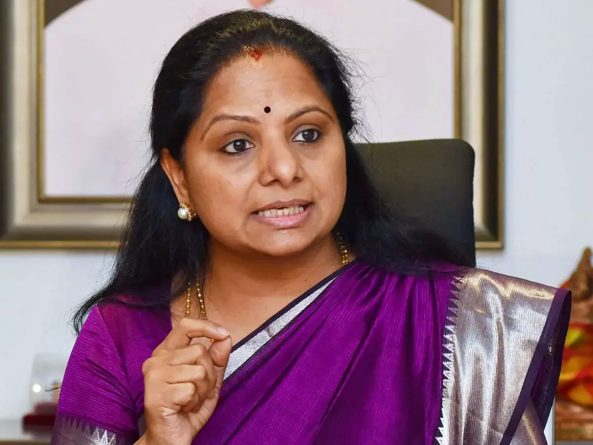 MLC Kavitha: Congress new drama in the name of bond papers