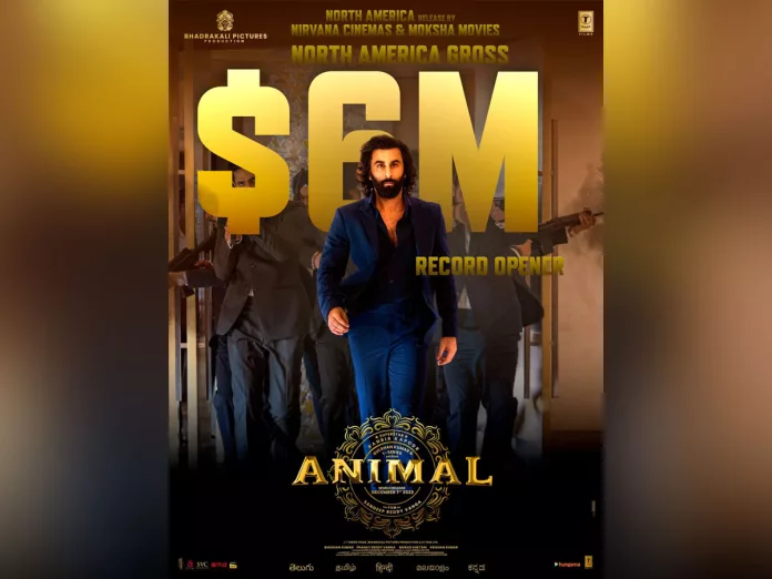 Animal 3 days North America Collections: Surpasses many Hollywood films