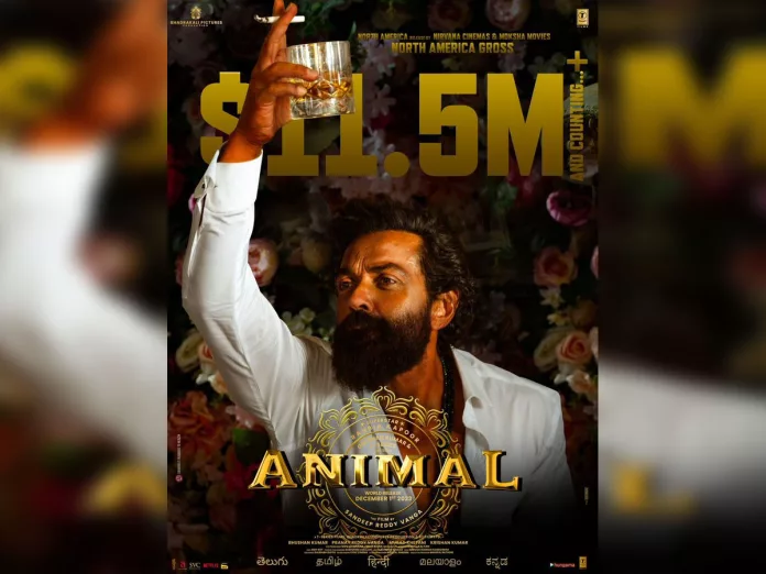 Animal Latest USA Collections: Crossed $11.5 million - Upwards and Onwards!!