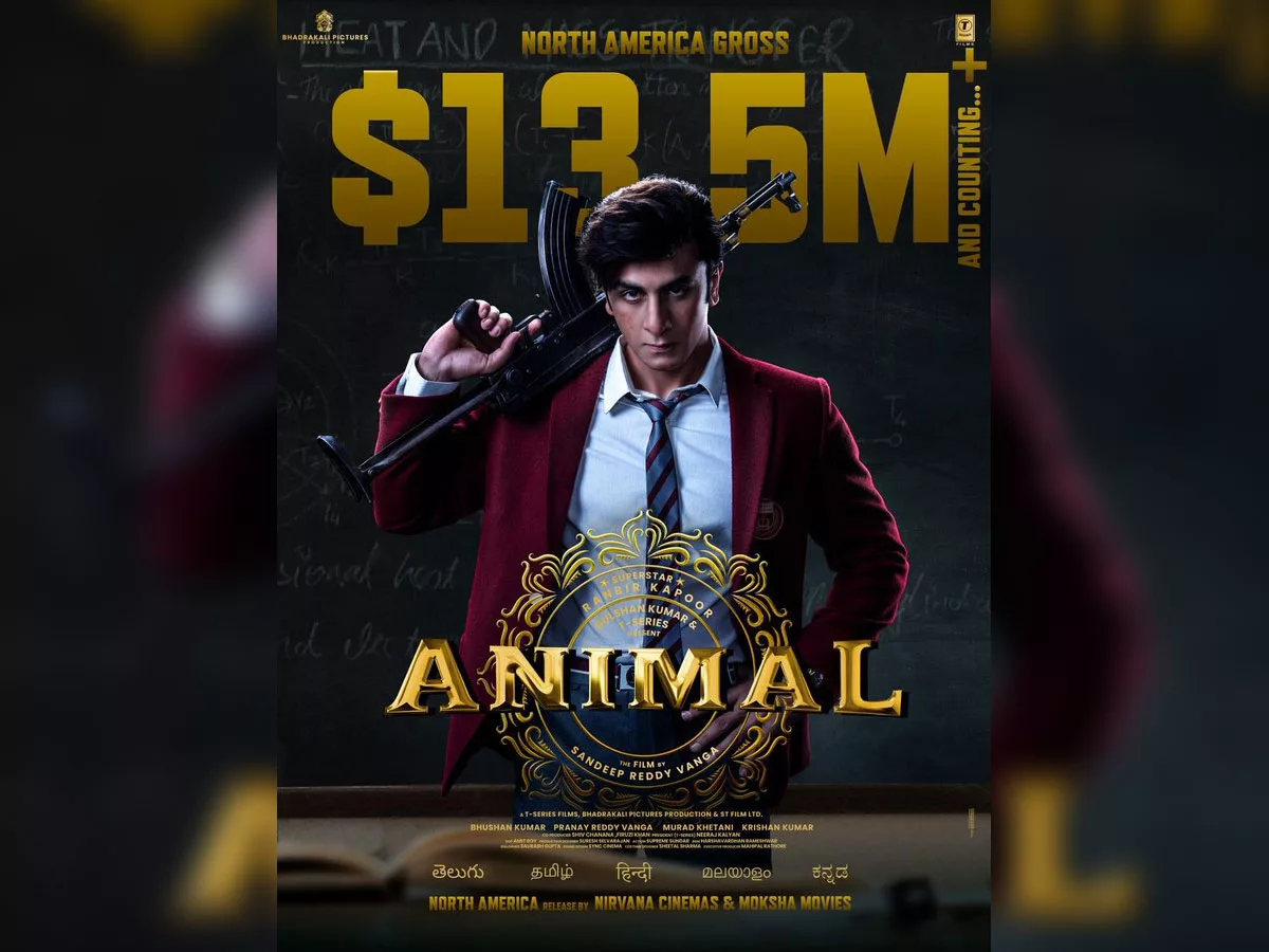 Animal crosses $13.5 million in USA