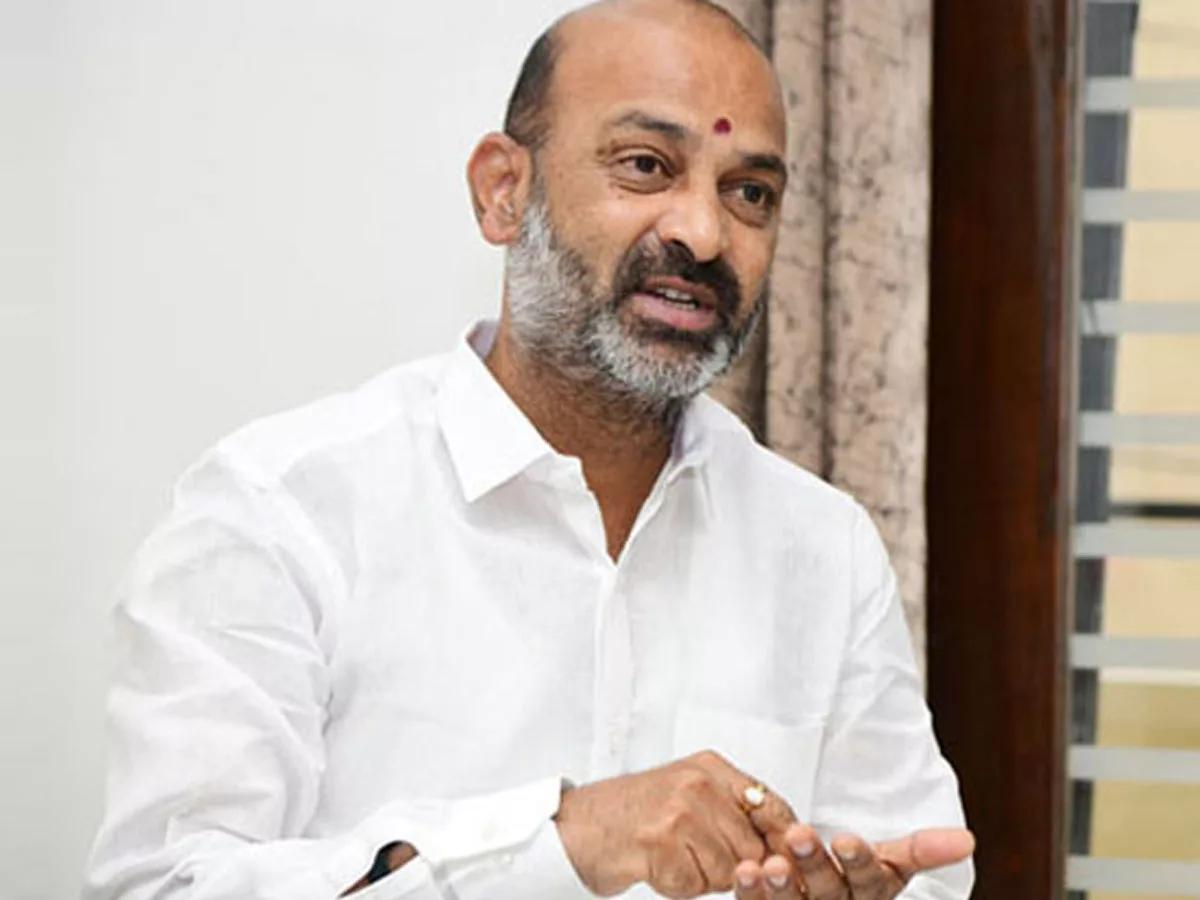 Bandi Sanjay questioned CM Revanth Reddy about fund released for  Tablighi Jamaat
