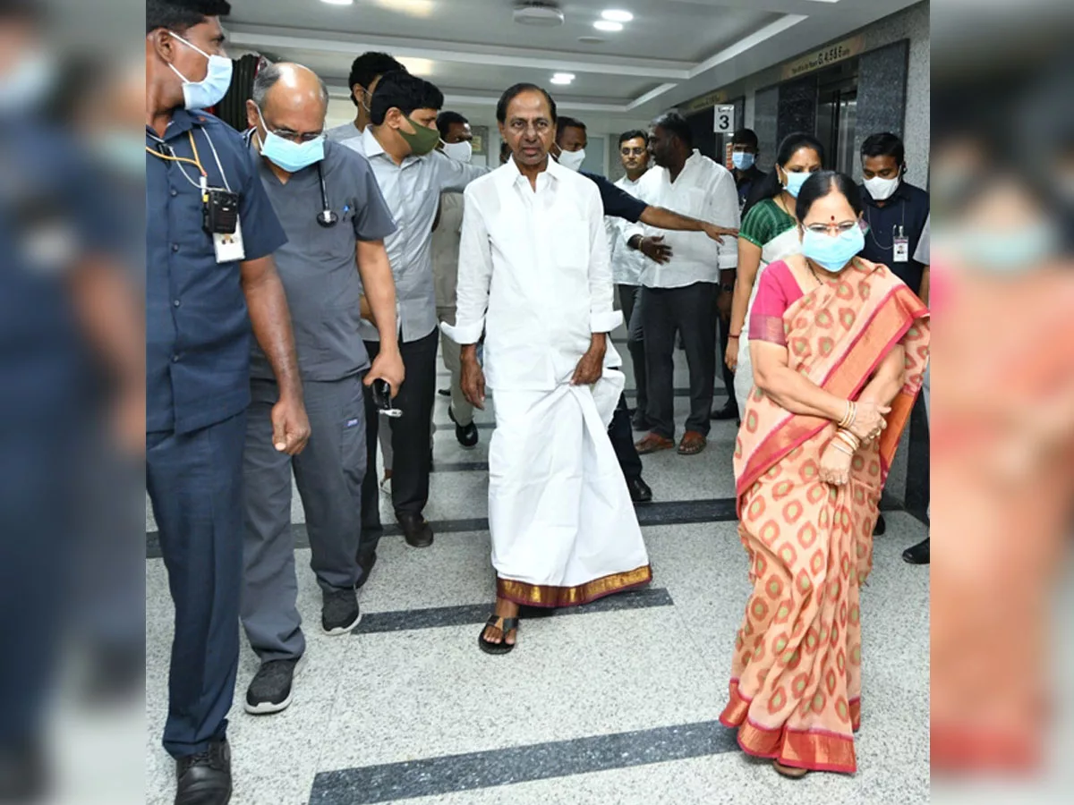 Ex-Telangana Chief Minister KCR hospitalized after fall