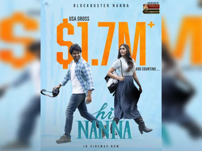Hi Nanna clocks $1.7 Million+ USA gross