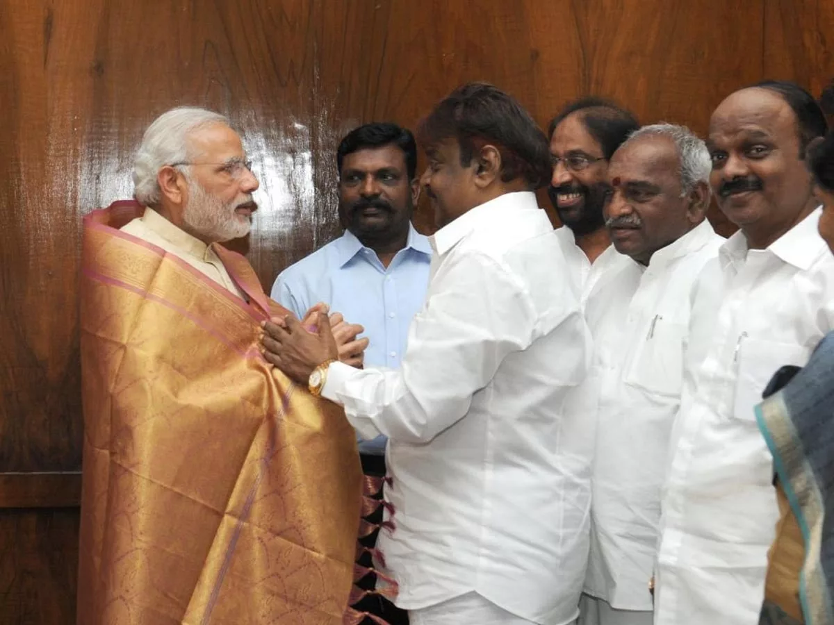 PM Modi condoles death of actor and DMDK chief Vijayakanth