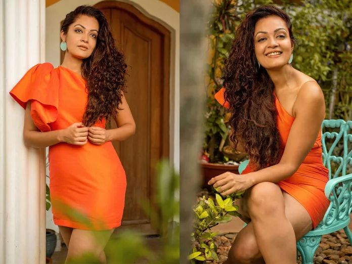 Sheena Chohan Beauty in Orange Hue
