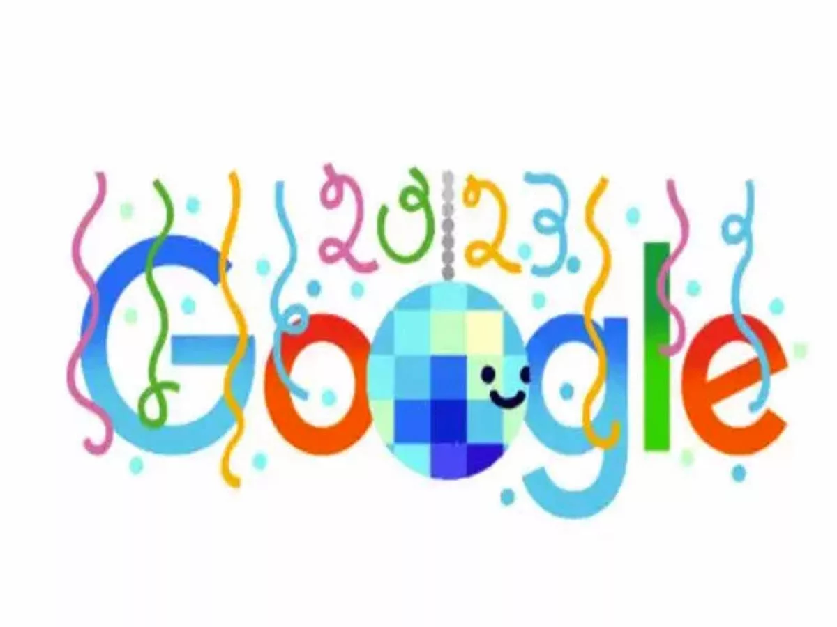 new year with Google latest doodle
